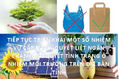 V/v tiếp tục triển khai một số nhiệm vụ cấp bách, quyết liệt ngăn chặn, giải quyết tình trạng ô nhiễm môi trường trên địa bàn tỉnh