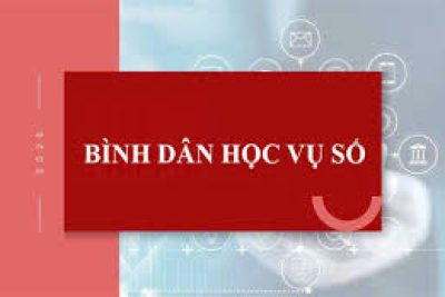 Vv triển khai Phong trào Bình dân học vụ số năm 2026