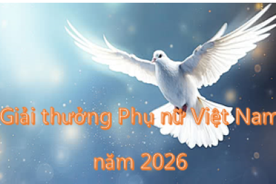 V/v đề cử xét trao tặng Giải thưởng Phụ nữ Việt Nam năm 2026