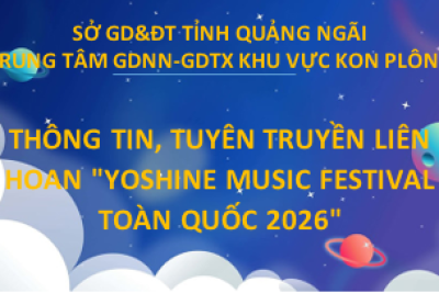 Về việc phối hợp thông tin, tuyên truyền Liên hoan “Yoshine Music Festival Toàn quốc 2026”