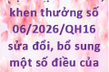 V/v triển khai thực hiện Luật Thi đua, khen thưởng số 06/2026/QH16 sửa đổi, bổ sung một số điều của Luật Thi đua, khen thưởng