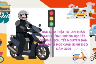 V/v bảo đảm trật tự, an toàn giao thông trong dịp Tết Dương lịch, Tết Nguyên đán và mùa Lễ hội Xuân Bính Ngọ năm 2026
