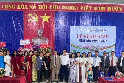 TRUNG TÂM GDNN-GDTX KHU VỰC KON PLÔNG TỔ CHỨC LỄ KHAI GIẢNG NĂM HỌC 2026-2027