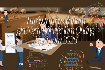 V/v đề nghị tuyên truyền và tham gia Ngày hội việc làm Quảng Ngãi năm 2026