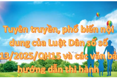 V/v triển khai thi hành Luật Dân số trên địa bàn tỉnh Quảng Ngãi