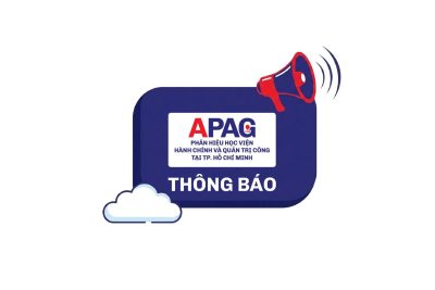 Phân hiệu Học viện Hành chính và Quản trị công tại Thành phố Hồ Chí Minh Thông báo Chiêu sinh Lớp bồi dưỡng chuyên sâu Kỹ năng soạn thảo, kiểm soát văn bản, tham mưu tổng hợp và ứng dụng trí tuệ nhân tạo (AI) trong công tác văn phòng Khoá 7/2026
