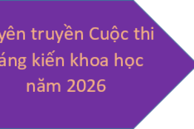 Về việc phối hợp tuyên truyền Cuộc thi Sáng kiến khoa học năm 2026
