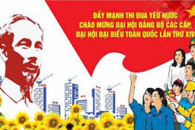 V/v triển khai đẩy mạnh thực hiện đợt thi đua lập thành tích chào mừng Đại hội lần thứ XIV của Đảng