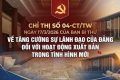 Tuyên truyền Chỉ thị số 04-CT/TW về tăng cường sự lãnh đạo của Đảng đối với hoạt động xuất bản trong tình hình mới