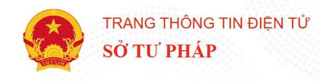 Trang Thông tin điện tử Sở Tư pháp