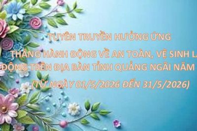 V/v triển khai Tháng hành động về an toàn, vệ sinh lao động năm 2026 trong các cơ sở giáo dục